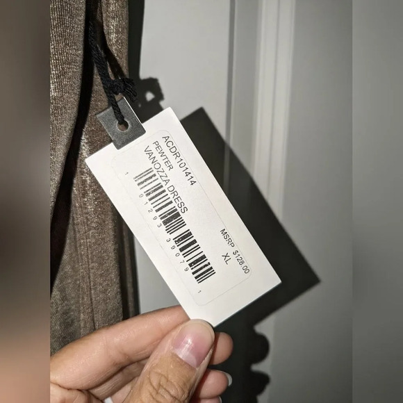 ASTR The Label Vanozza Dress in Pewter Size XL NWT - Picture 8 of 12